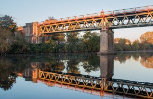 River Severn Reflections (series) by Heather Mann