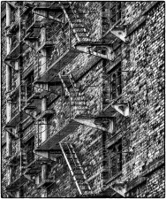 Fire Escapes by Judy Knights