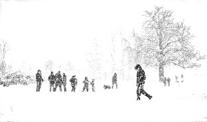 Worcester Winter White-Out (series) by Alex Isaacs