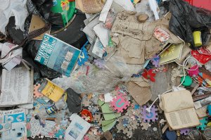 Evidence of Fly-Tipping (series) by Bob Oakley
